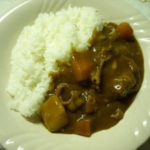 あまった肉じゃがで　カレーライス　5分で完成